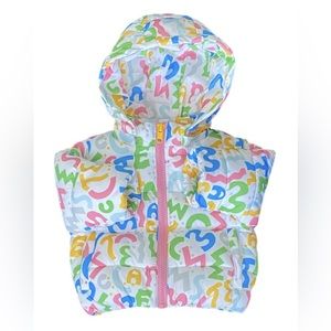 Multicolor STELLA Puffer Coat